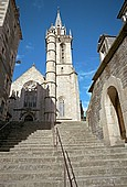 Morlaix, St Melaine church 